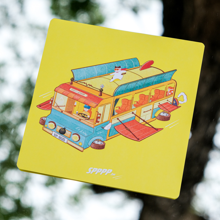 SPPPP X kk｜明信片｜三波巴士
