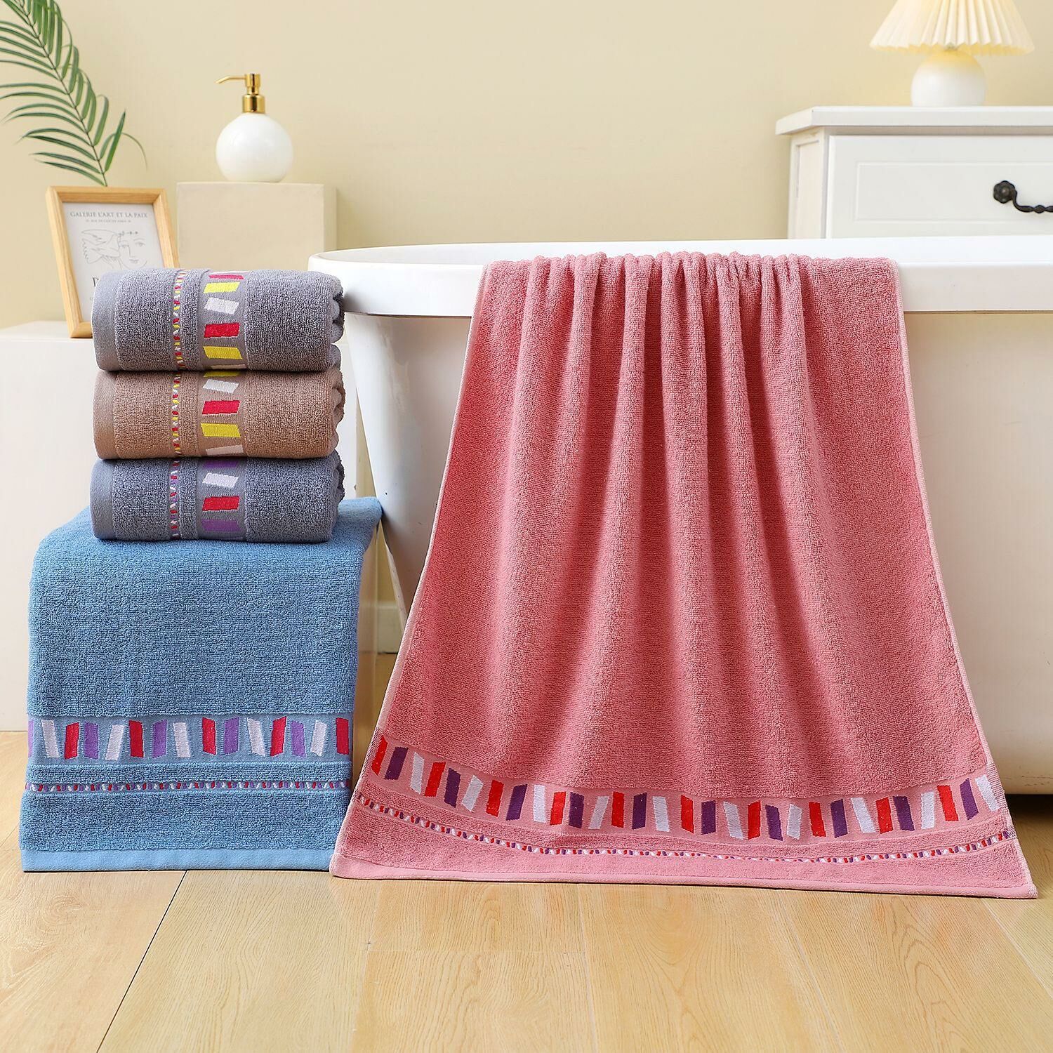 浴巾法國紋SA121 - SA124