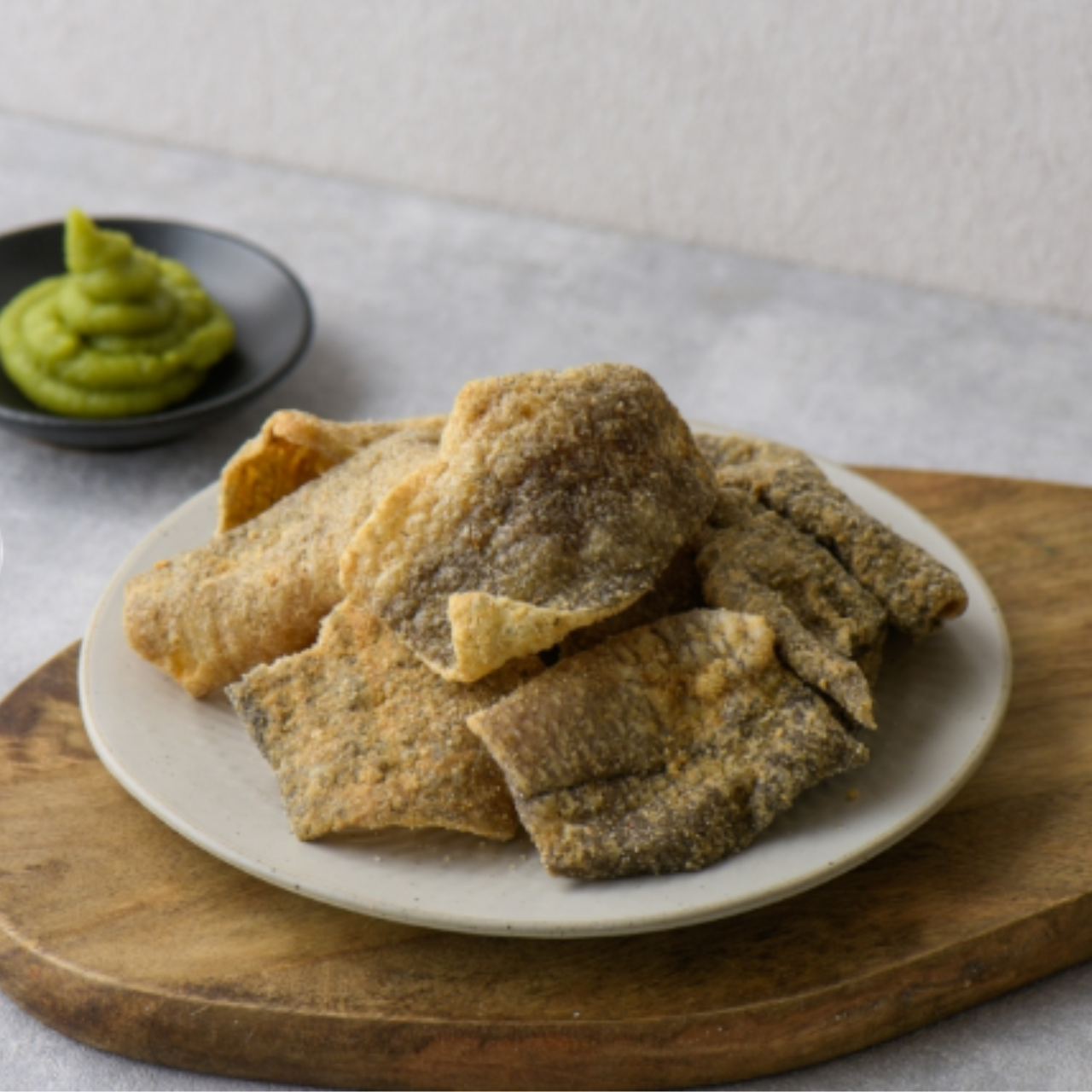 澎湖伯-風味魚皮（芥末山葵）