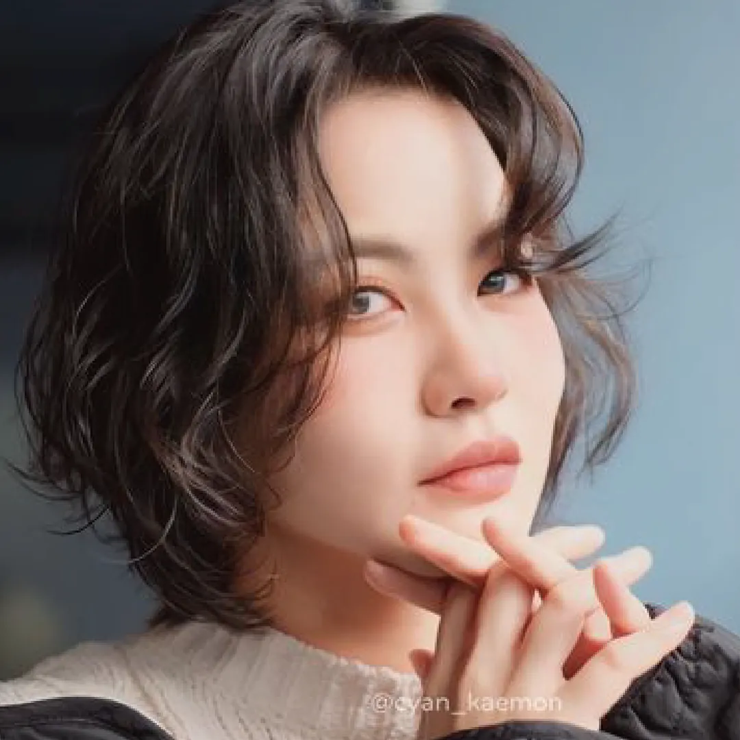 KM's perm work: Achieving voluminous and non-flat hair on fine hair