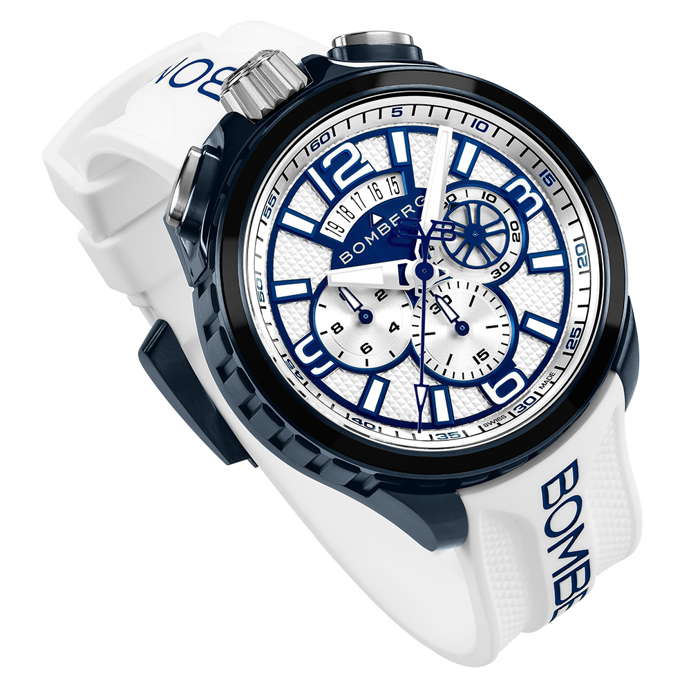 BOLT-68  Heritage系列 普魯士藍計時碼錶