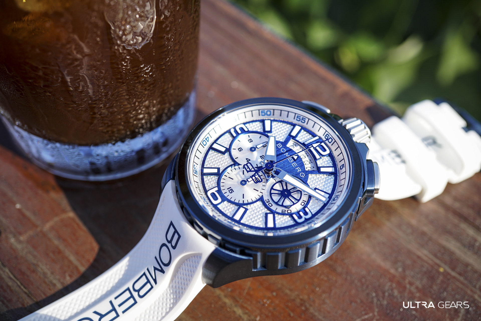 BOMBERG BOLT-68  Heritage系列 普魯士藍計時碼錶