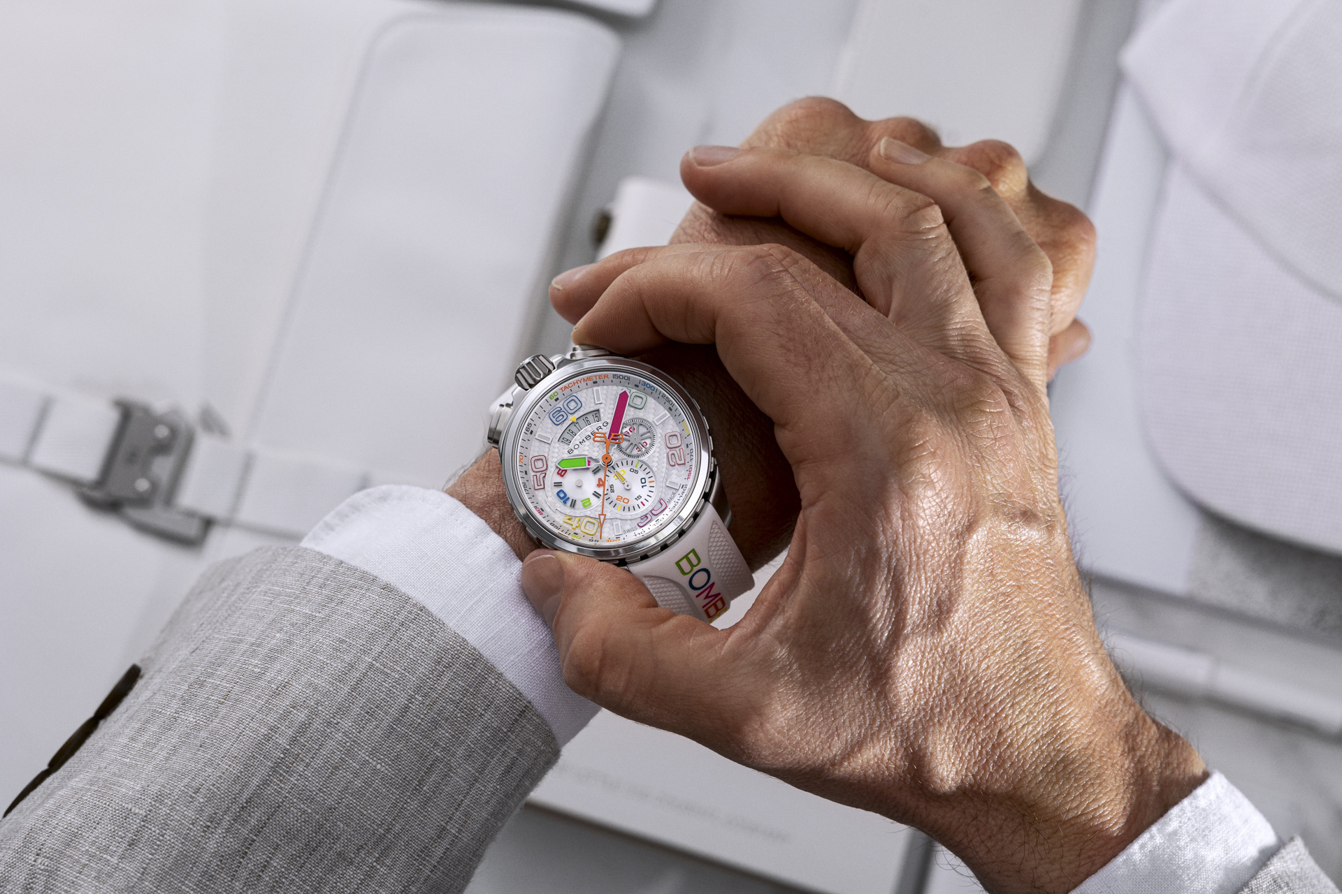 BOMBERG BOLT-68  BOLT-68  炫彩計時碼錶