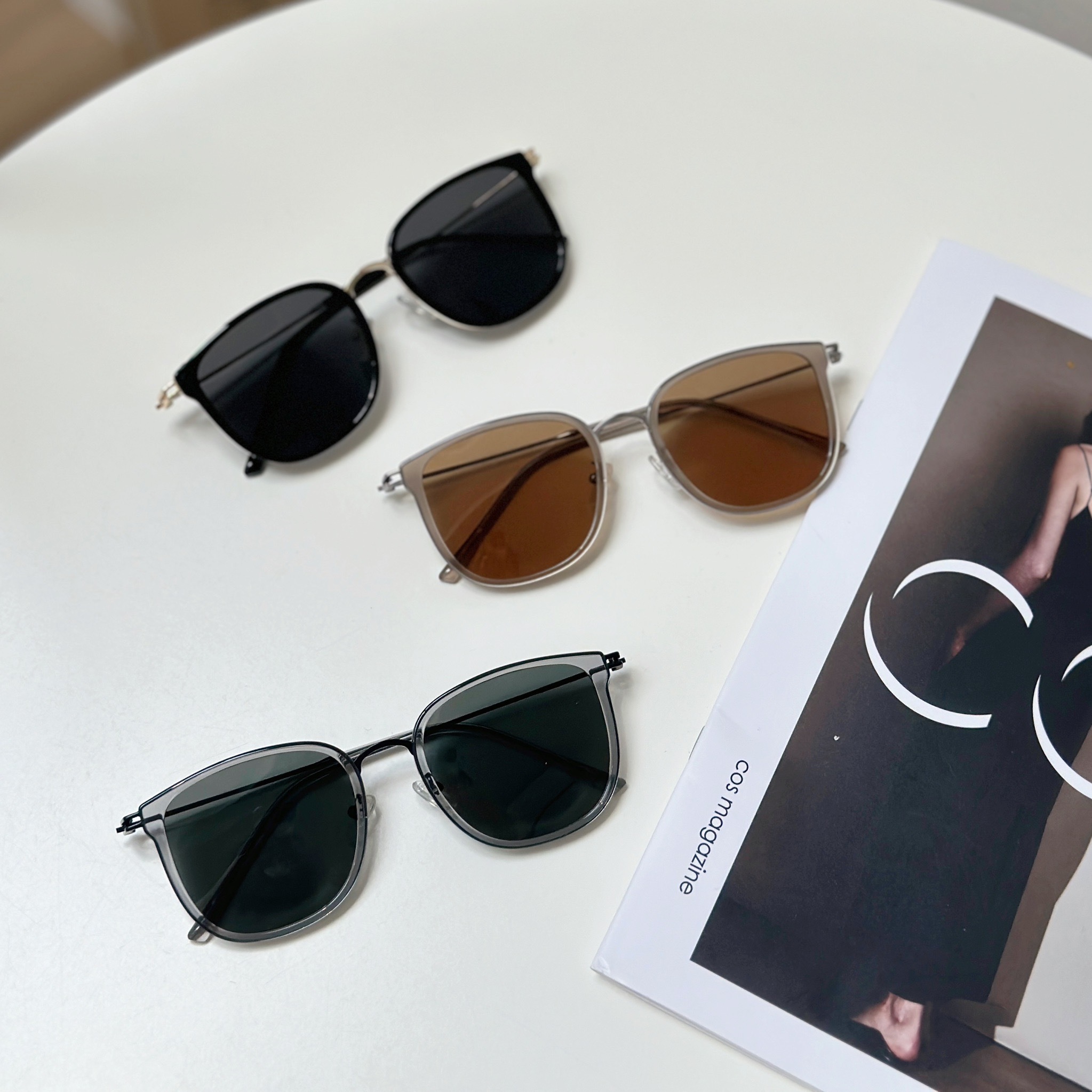 S02386韓系高質感顯瘦墨鏡/三色