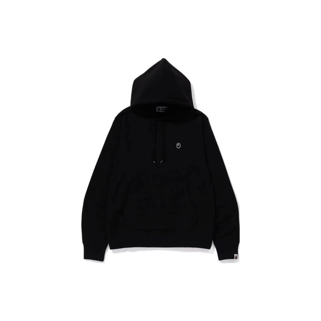 BAPE 純色胸前小標LOGO帽T (4色)