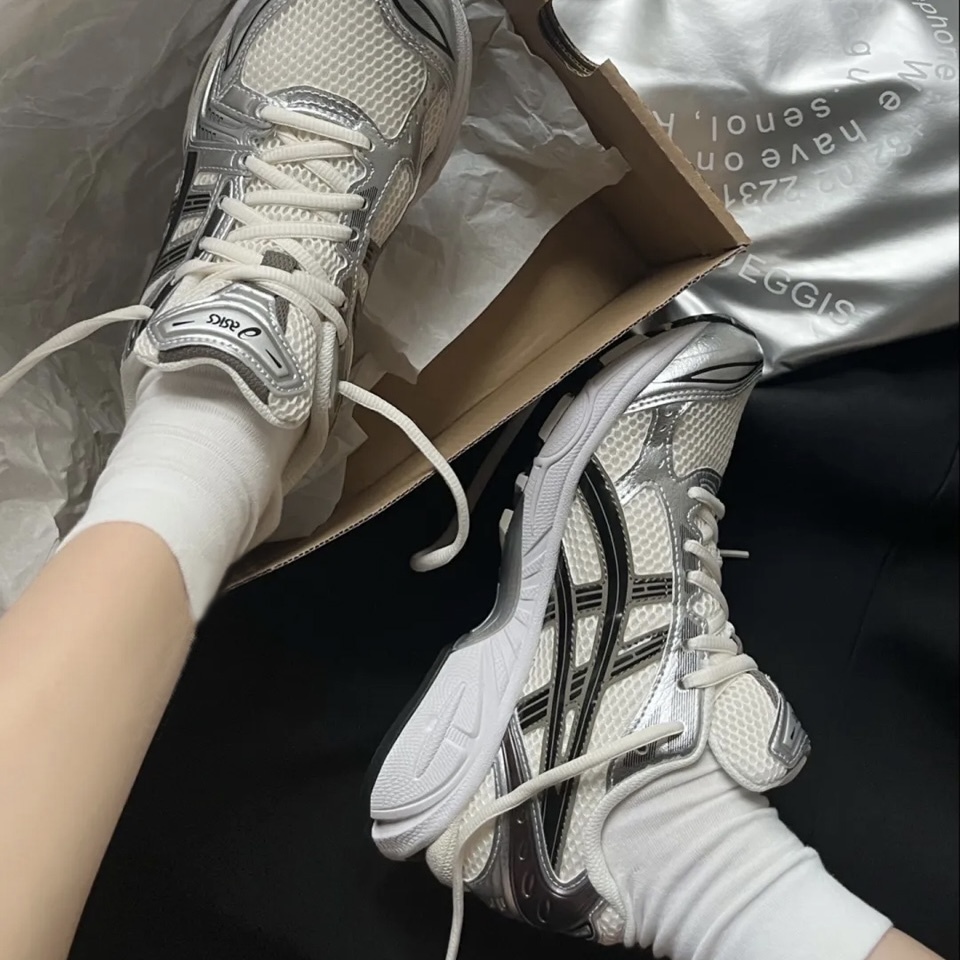 ASICS GEL-KAYANO 14 "CREAM BLACK" 奶油銀黑 古銅 男女鞋 1201A019-108 / 預購