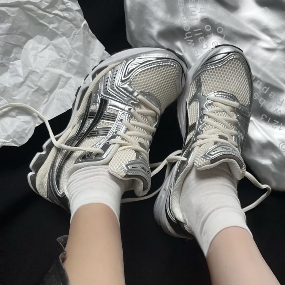 ASICS GEL-KAYANO 14 "CREAM BLACK" 奶油銀黑 古銅 男女鞋 1201A019-108 / 預購