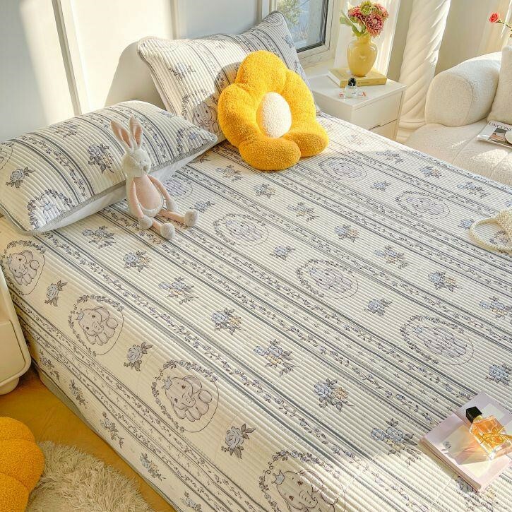 《4584》泡泡棉舒適床單/床被 兩用