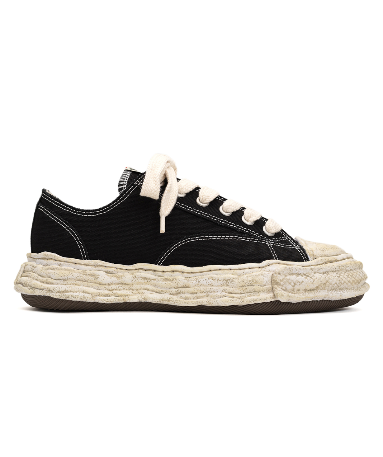 [現貨] MIHARA YASUHIRO Peterson23 OG Dyed Sole Canvas Low Black | A13FW713