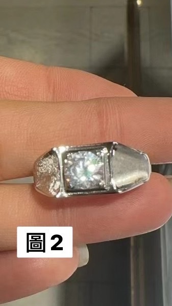 寵粉特惠莫桑男戒(情人節&父親節)