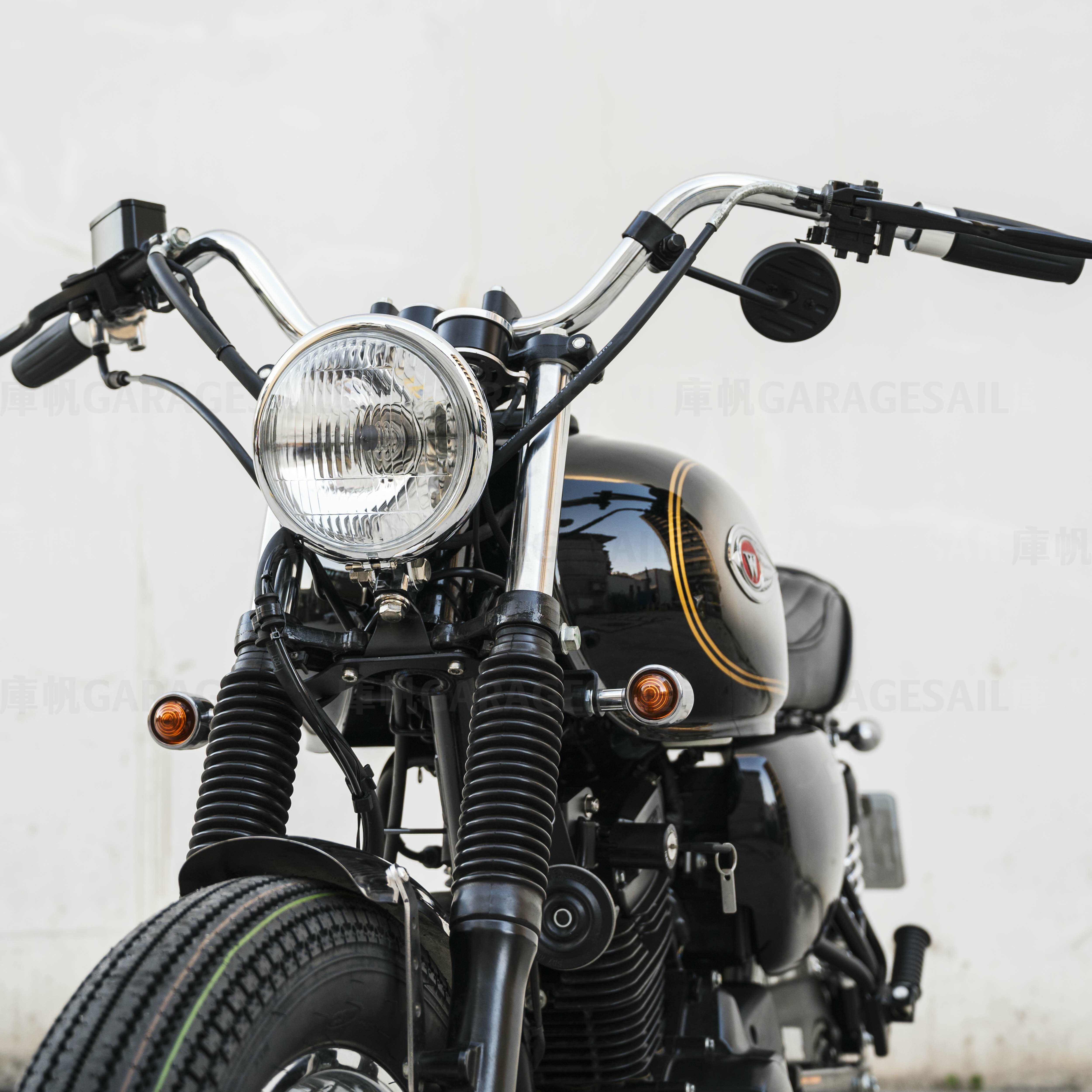 HideWork 川崎 W175 專用 前方向燈支架