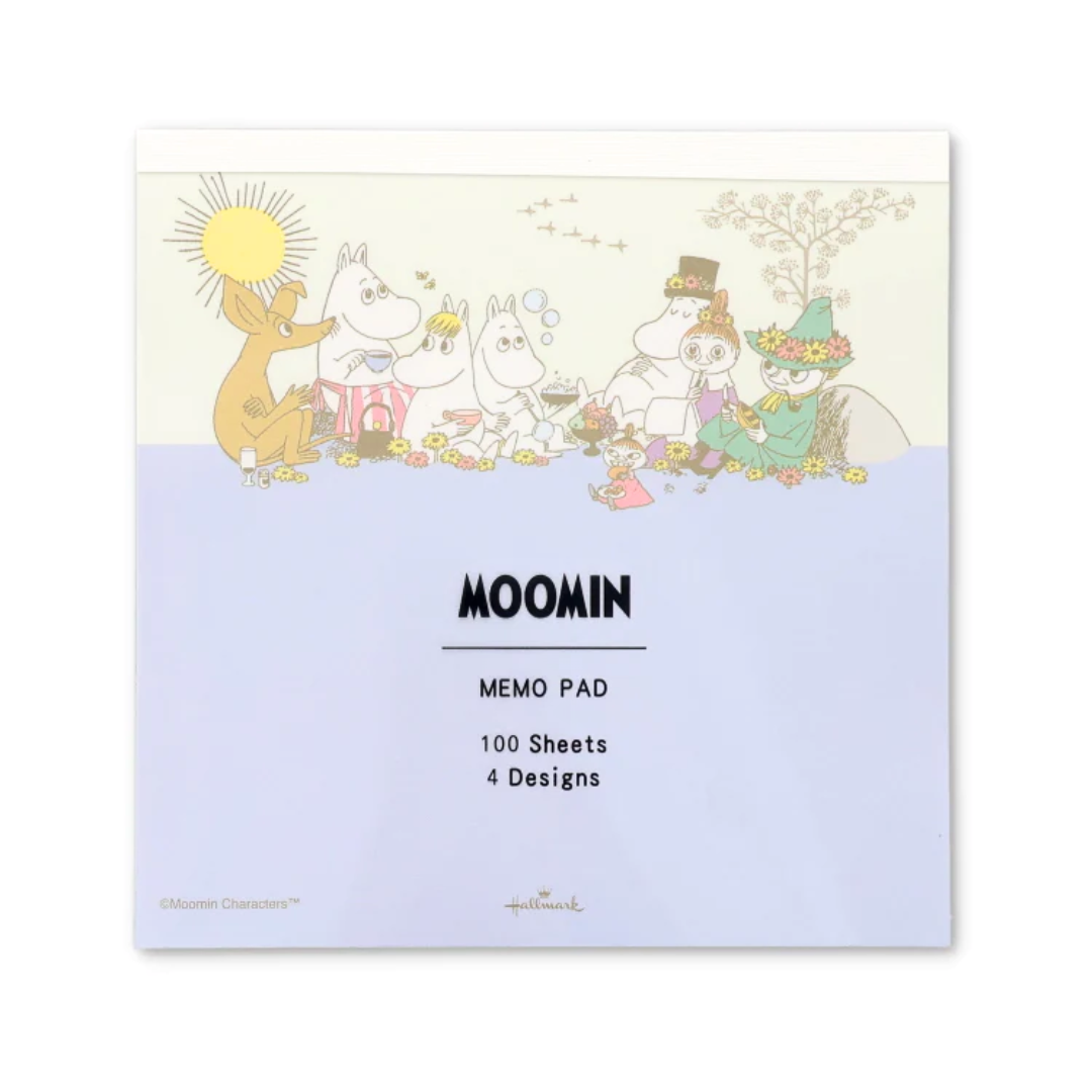 Moomin Memo－Blue | **5 pc for each design, total 20 sheets**