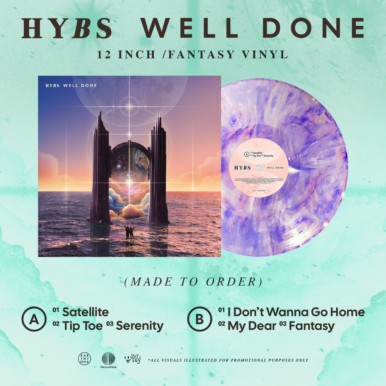 HYBS《WELL DONE》（彩膠LP）