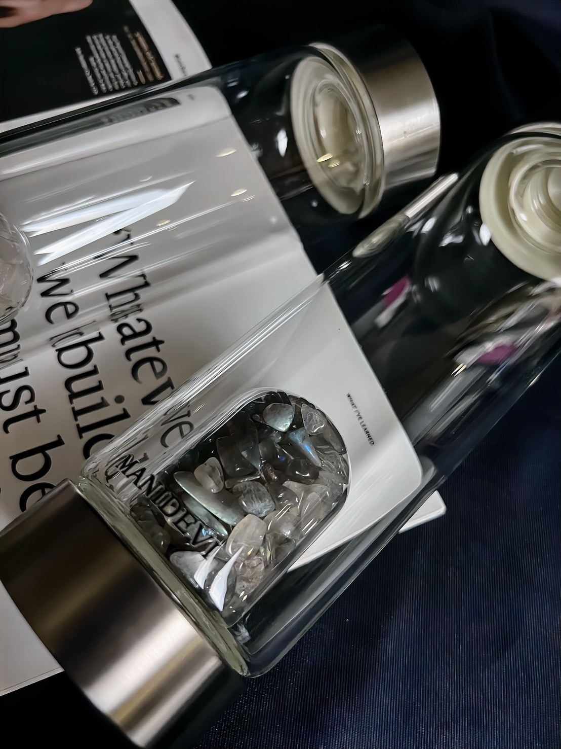 特別款- 拉長石 「如魚得水，水到渠成」神奇水瓶