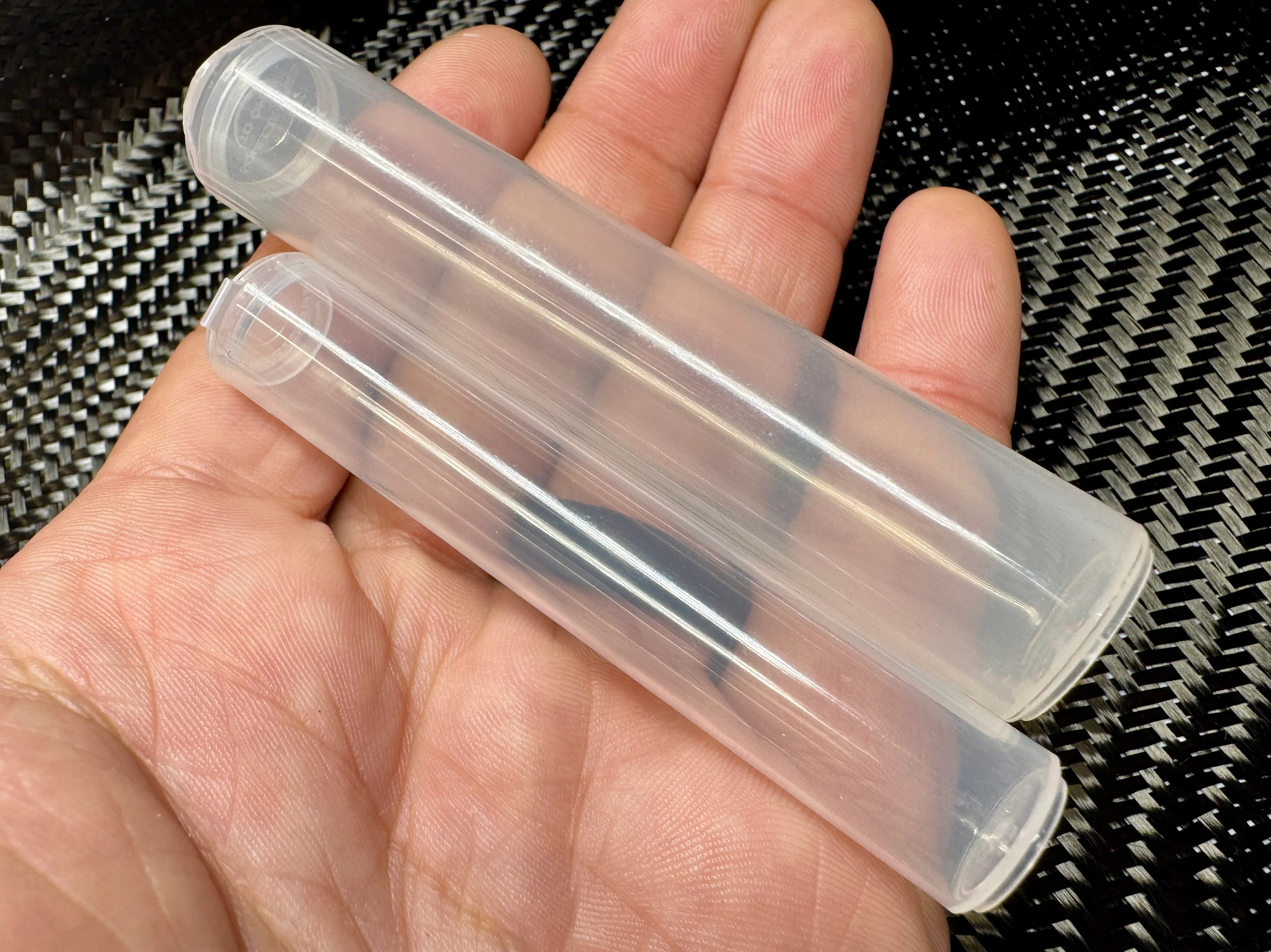 CountyComm Pinch-Top Slim Vault - Made In USA! 捏頂開蓋超薄小容器 - 美國製造！