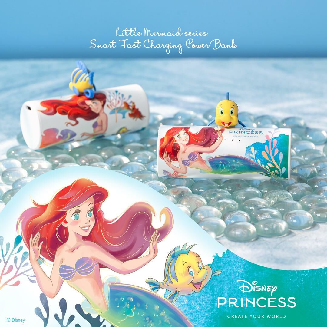 小美人魚系列智慧快充口袋行動電源  (Type-C or Lighting)