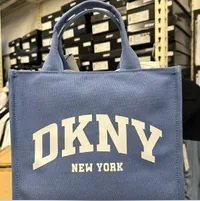 [S] DKNY R42AGR57 HADLEE MEDIUM TOTE,SKY, 755403577641 (SD1045)