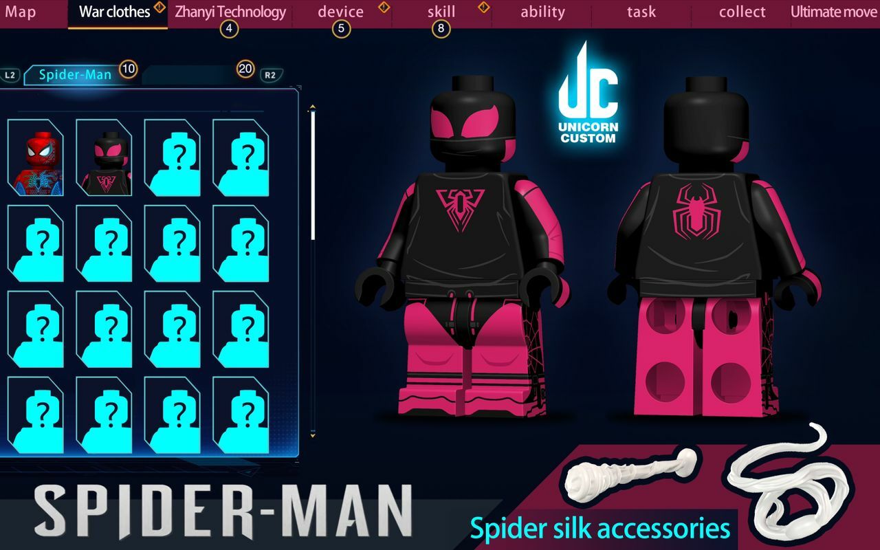 【預訂】【Unicorn】蜘蛛人（10週年戰衣）