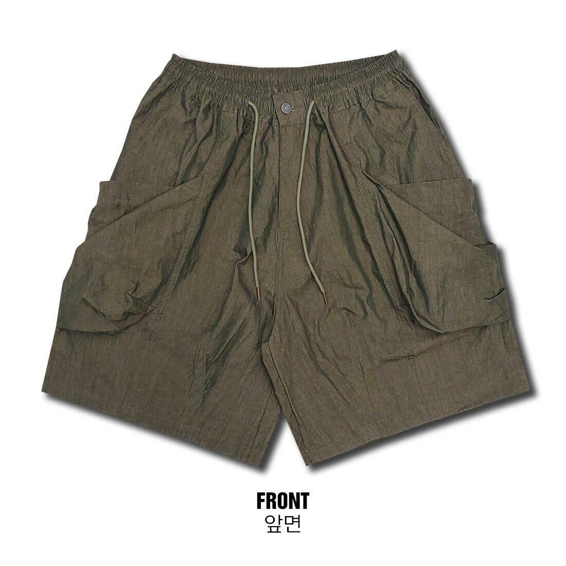 淨色工裝短褲 P2916