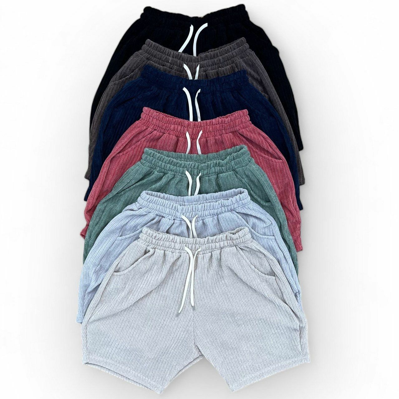 淨色暗紋短褲 PEACOCK-082P