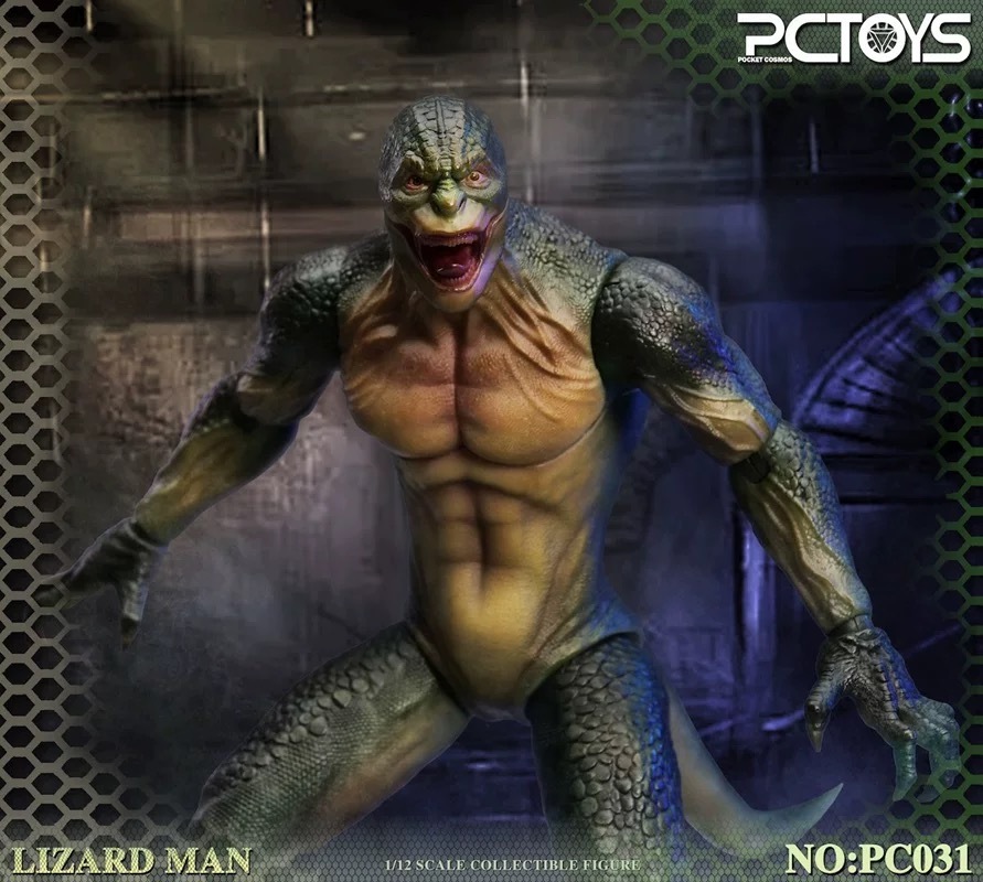 Lizard man action figure discount