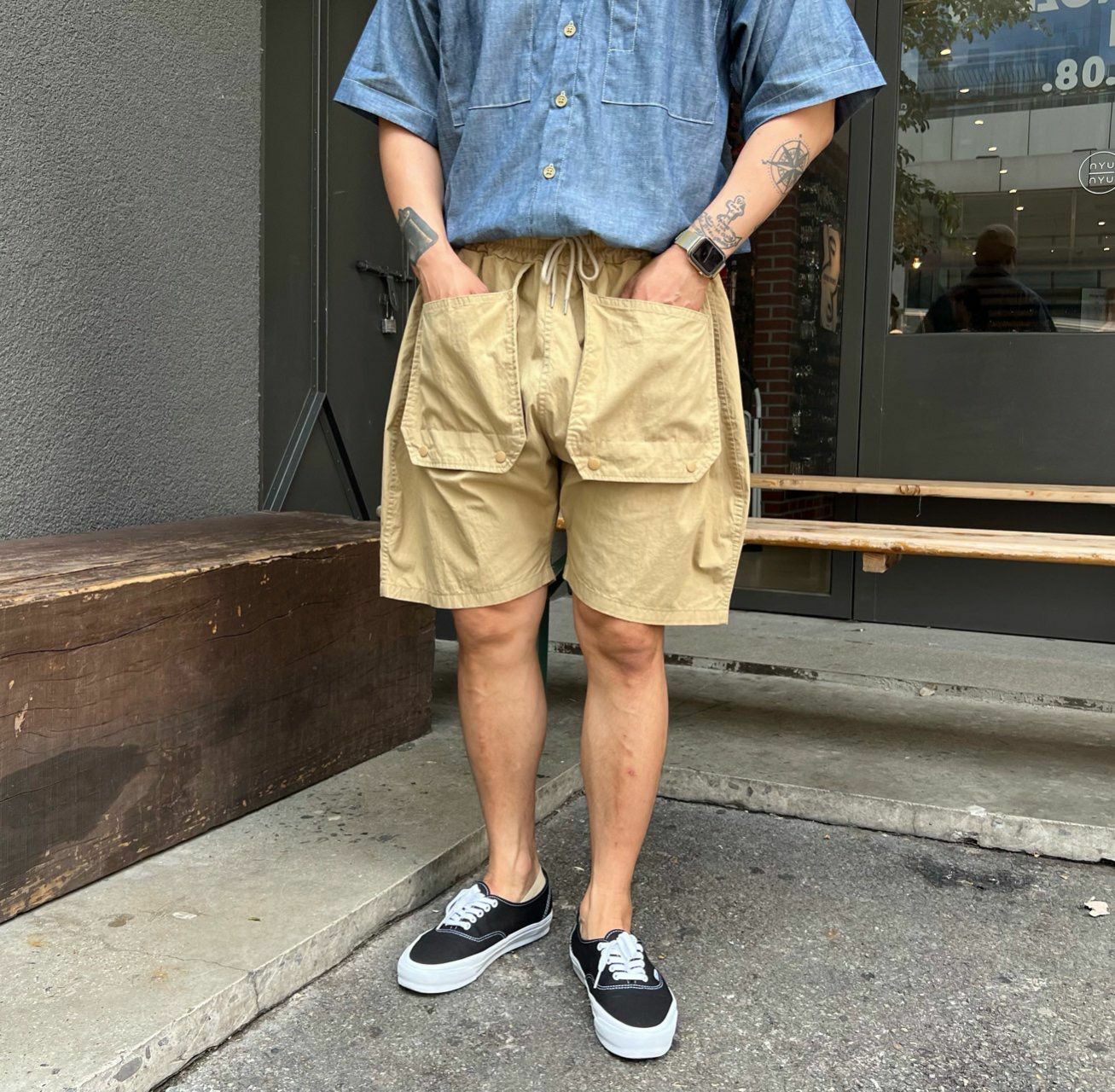 淨色短褲 PEACOCK-093P