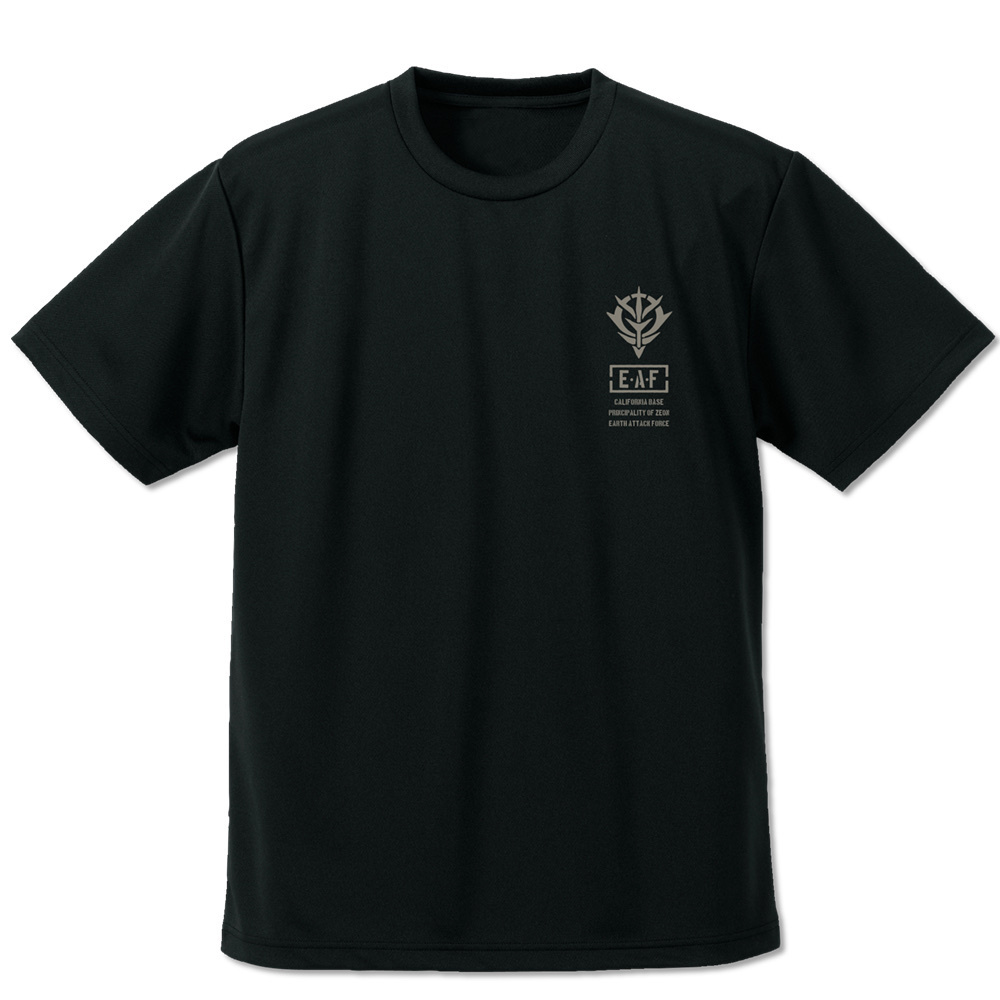 Cospa 1006 ジオン公国軍 ドライTシャツ [機動戦士ガンダム] BLACK