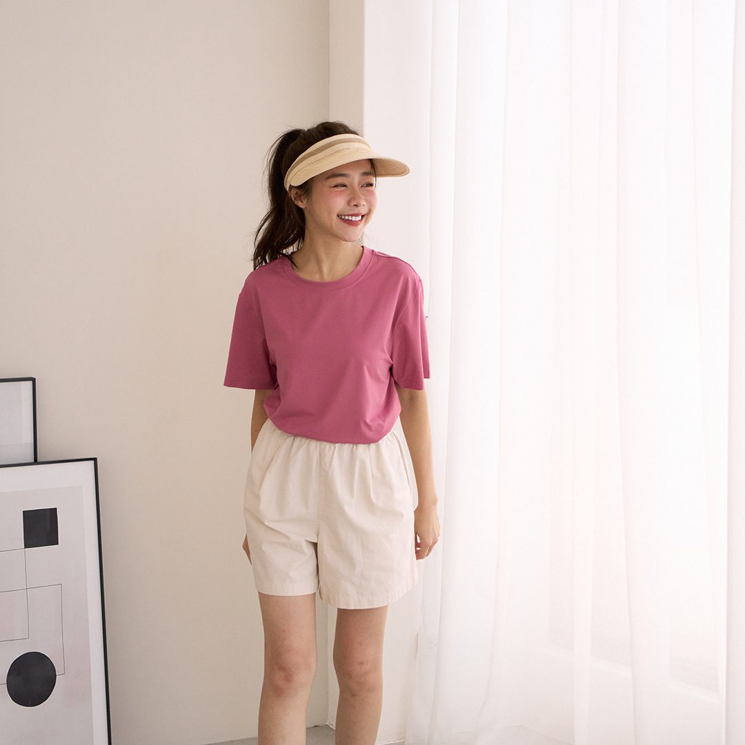 Sorona冰感認證- 透沁涼感素Ｔ-玫瑰粉