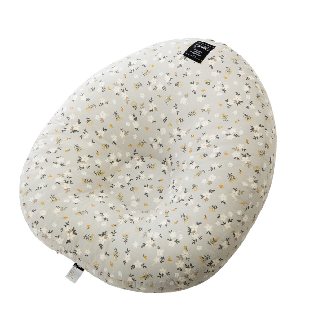 gunite 寶寶懶骨頭包覆機能親子互動窩｜碎花灰