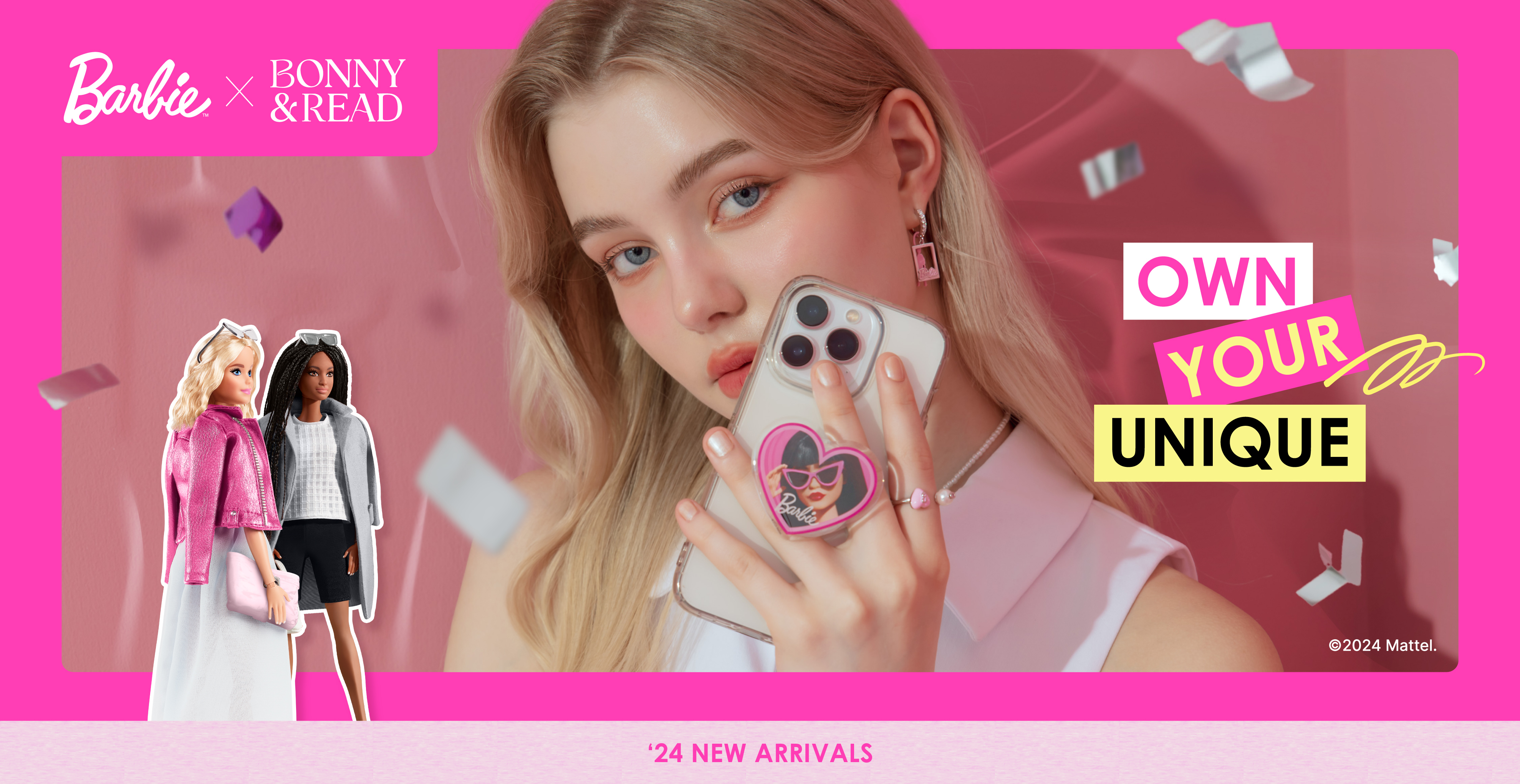 Barbie 芭比全新聯名飾品企劃 - BONNY & READ 飾品