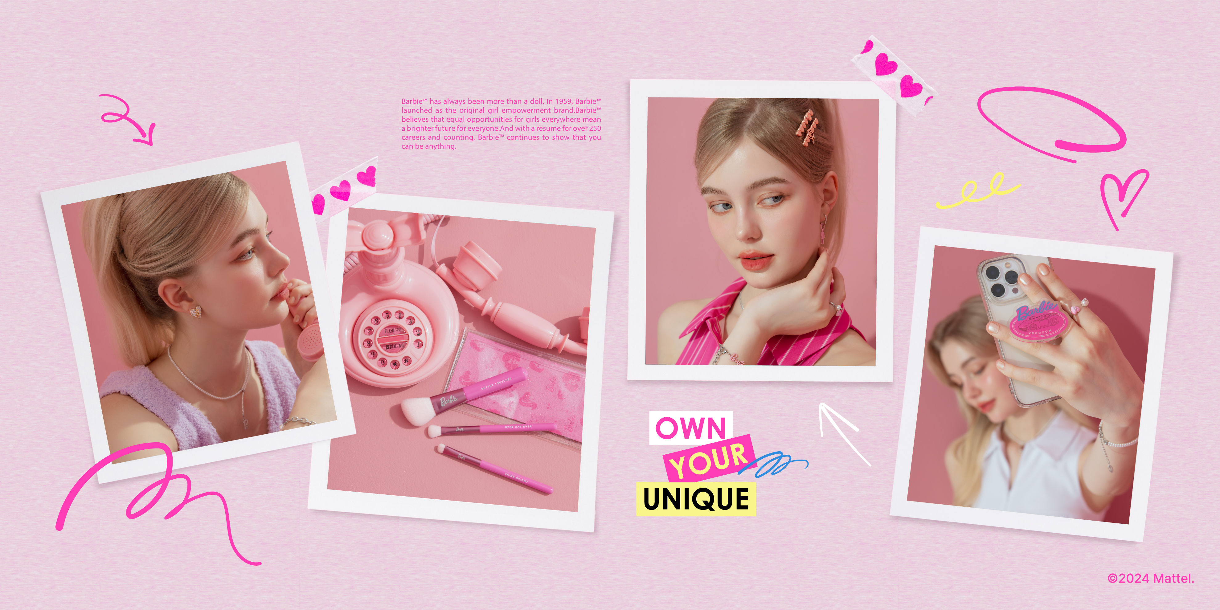 Barbie 芭比全新聯名飾品企劃 - BONNY & READ 飾品