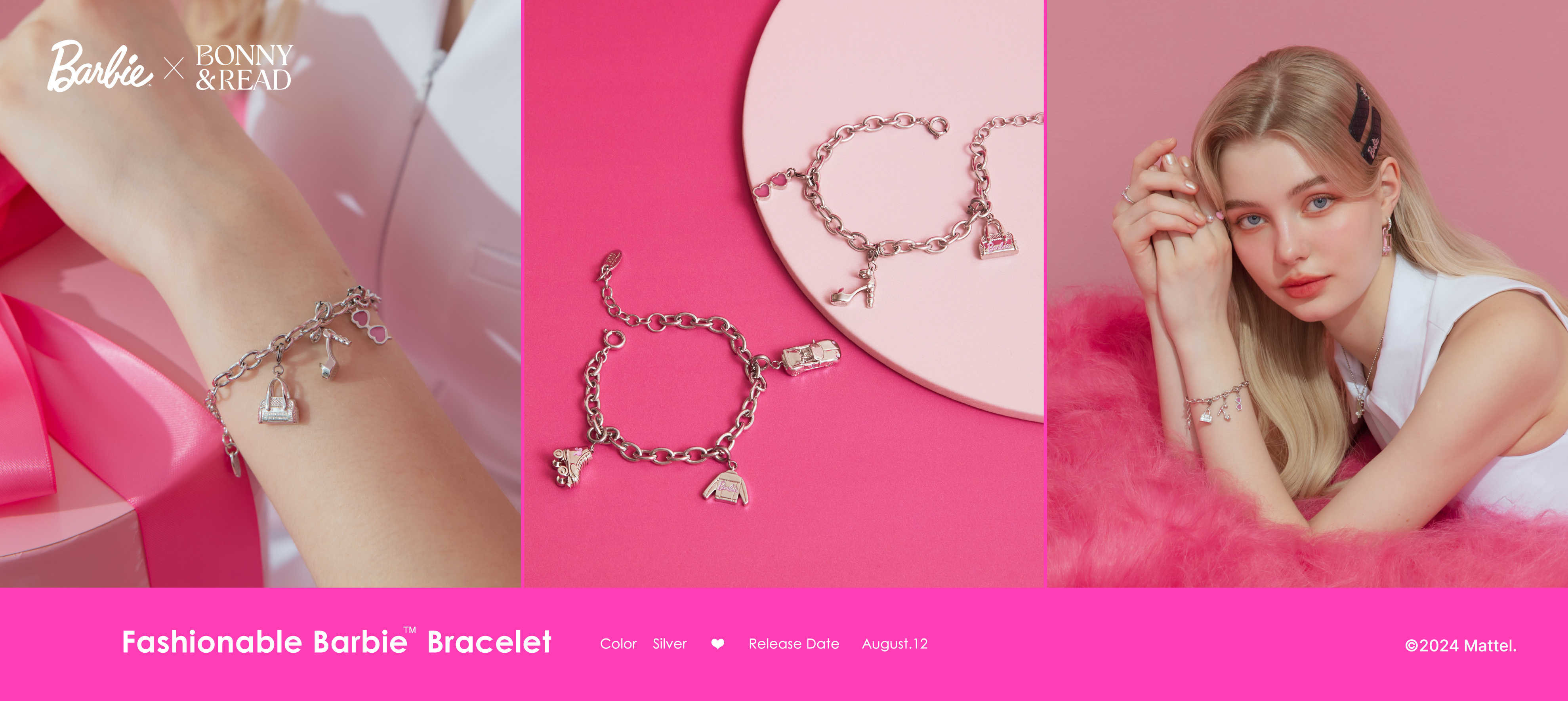 Barbie 芭比全新聯名飾品企劃 - BONNY & READ 飾品