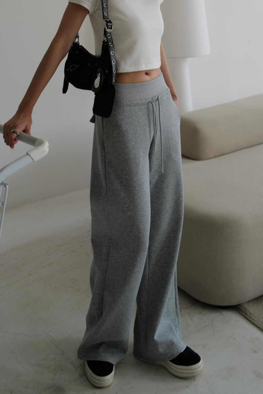 厚磅抽繩棉褲*3色