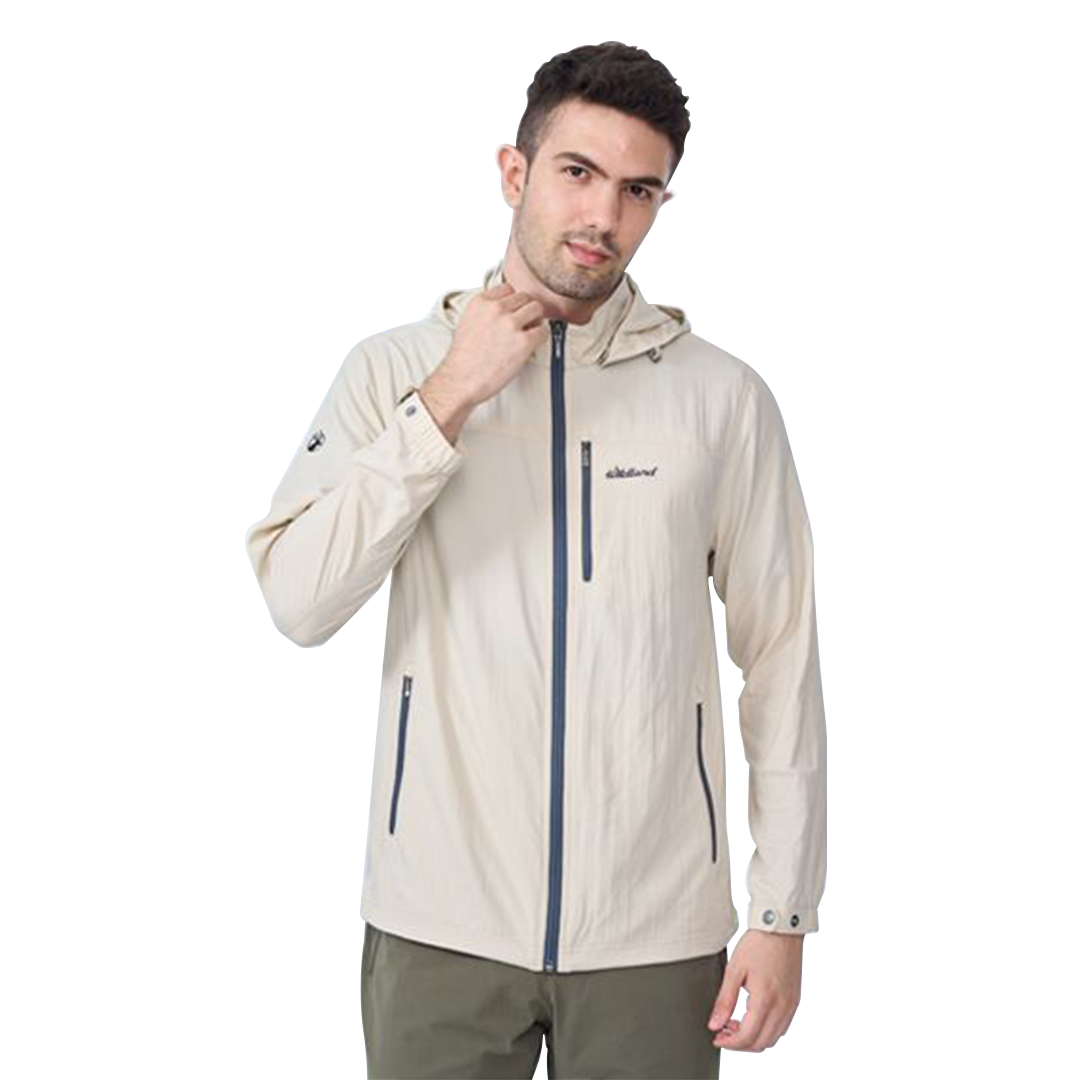 Wildland 荒野 透氣涼感抗UV輕薄外套 男款  (2色) 防潑水/露營/戶外/休閒/旅遊/野餐/釣魚 14W01908