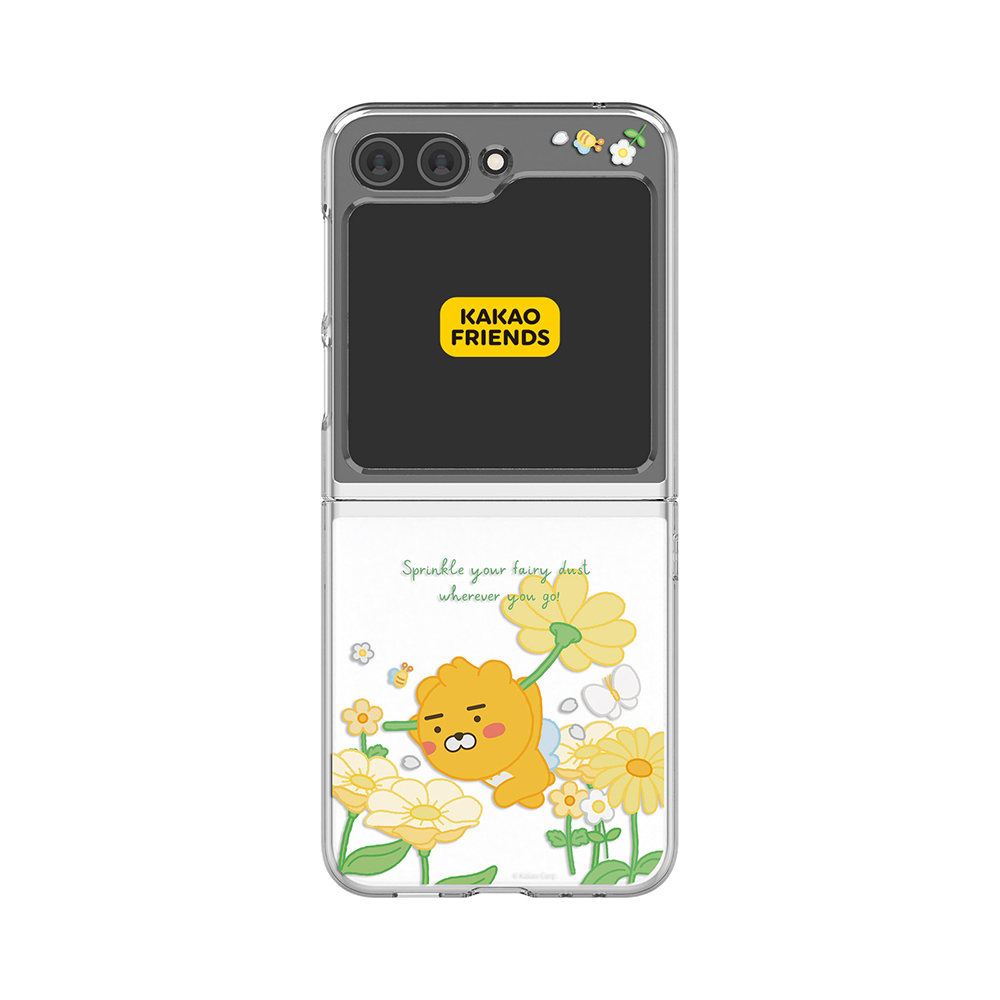 Kakao Friends - Clear Slim Hard Case - 貼身透明手機保護硬殼 Samsung Flip S2