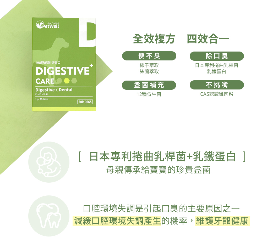 沛威狗保健好胃口原料有效