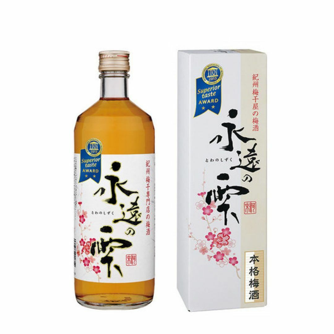 永遠之雫 完熟南高梅 梅酒 720ml | 使用完熟南高梅、和三盆糖