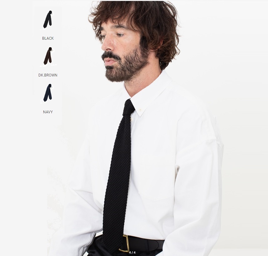 VISVIM 2024 A/W NECKTIE (SILK) - PRE ORDER ITEM (預訂中)