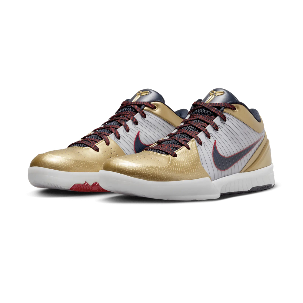 Nike Kobe 4 Protro Metallic Gold and Dark Obsidian 白金奧運 FQ3544-100