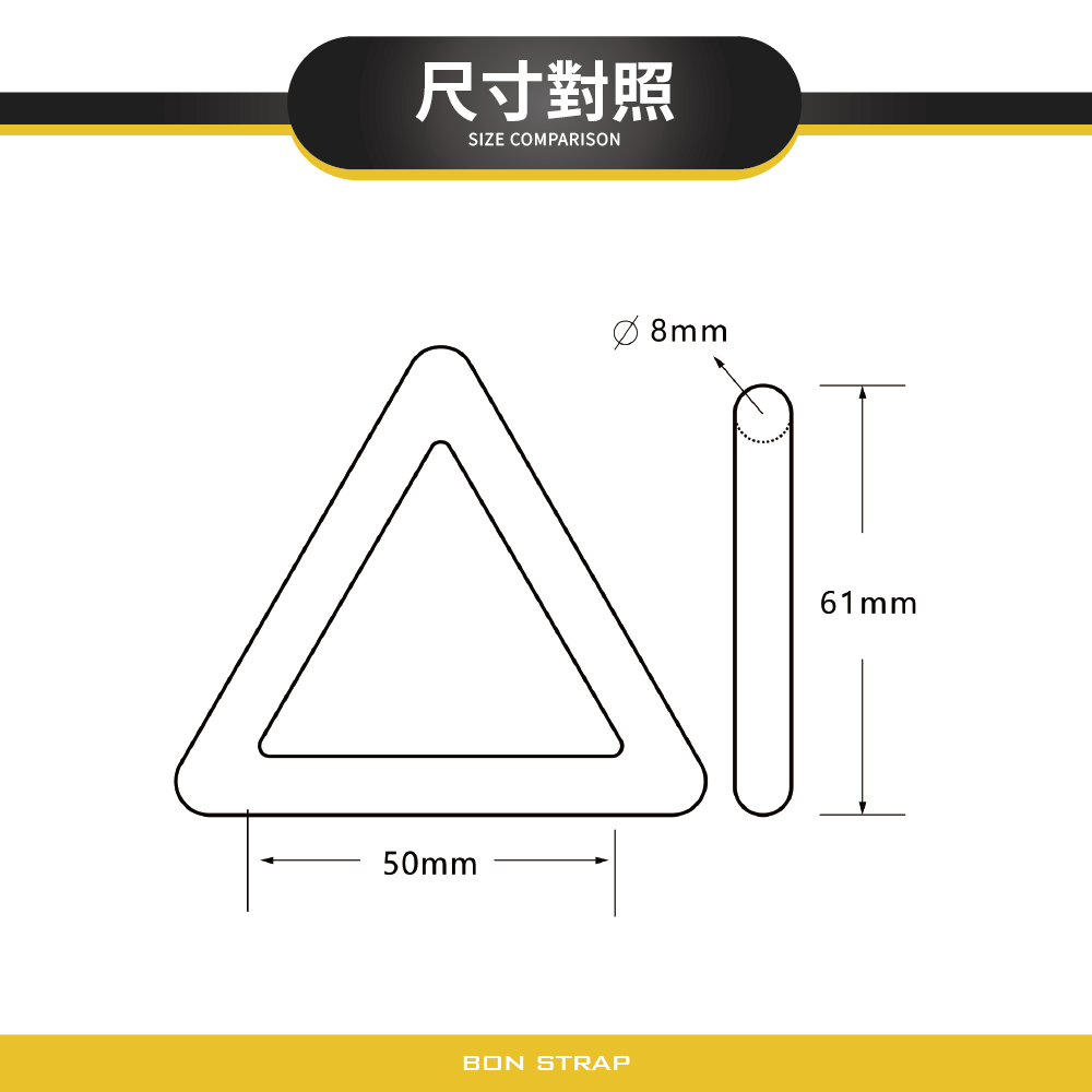 2" 拉力2.5噸 三角環