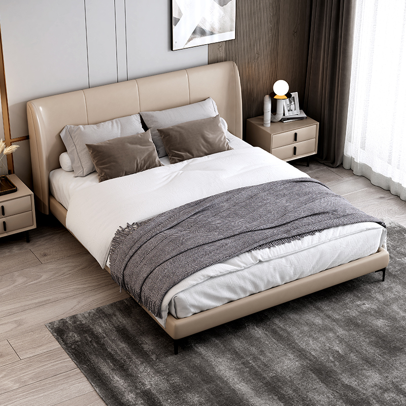 Isaiah | 超值預購 | 真皮質感床檯組