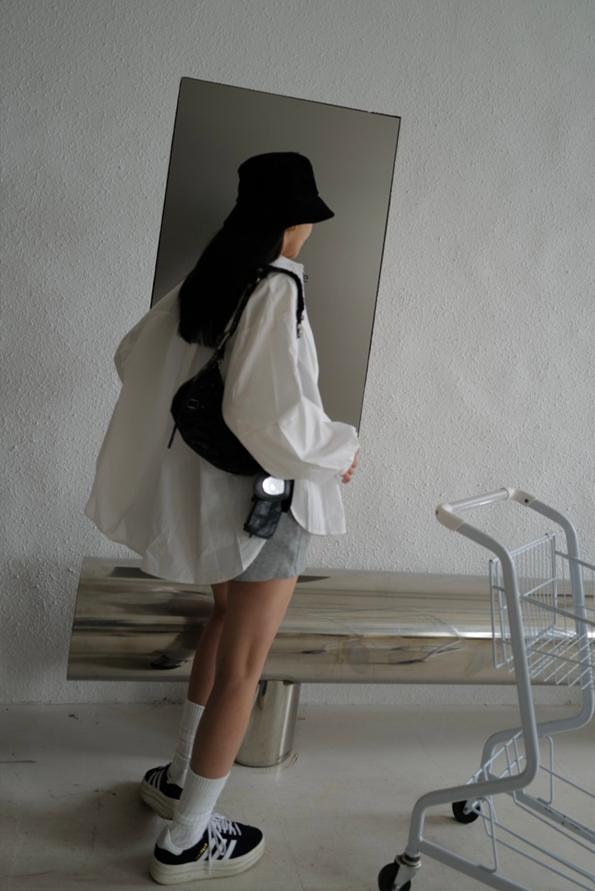 挺版素面男友襯衫*2色