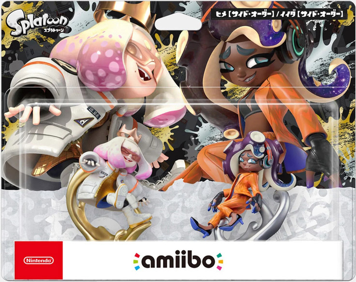 amiibo 小姬+飯田 腕兒姐妹【秩序篇】（斯普拉遁系列）