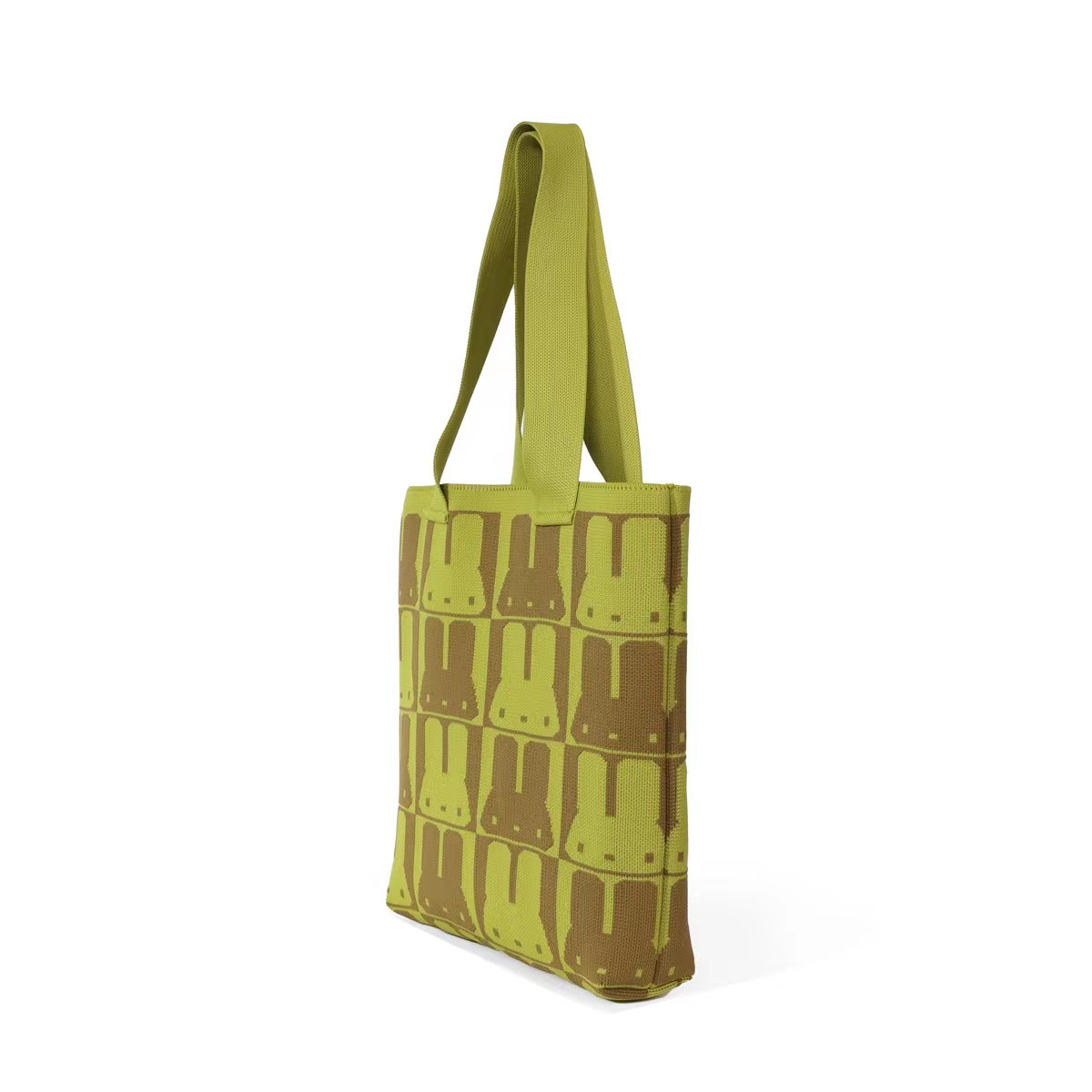 | 米菲兔托特包 綠豆色