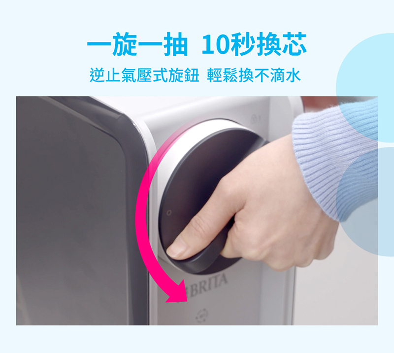 BRITA mypure GR600 RO直輸淨水器 10秒換濾心