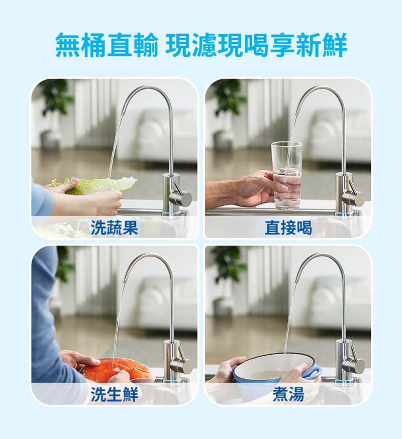 BRITA mypure GR600 RO直輸淨水器 現濾現喝享新鮮