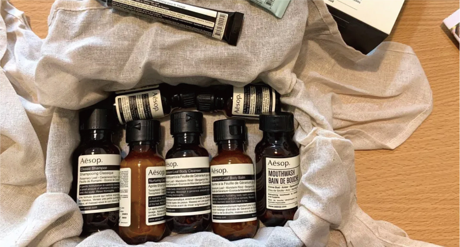 Aesop旅行組