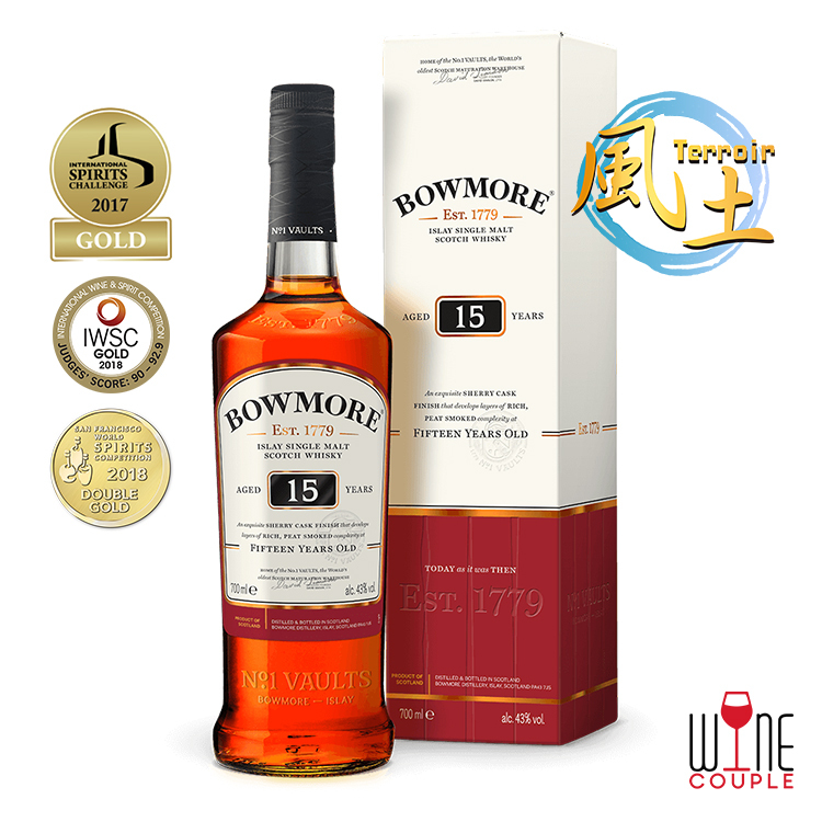 BOWMORE 15年 700ml 43% 10008031912_Bowmore_Darkest-15