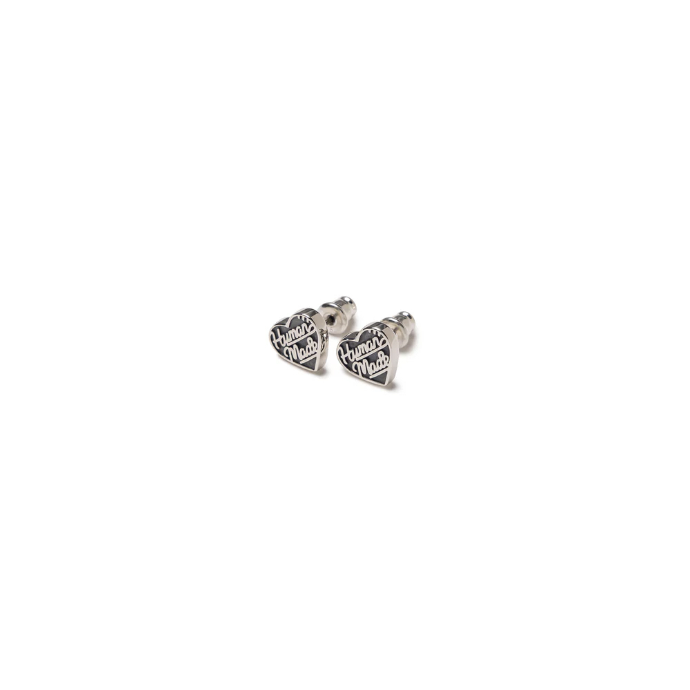 Human Made Heart Silver Earring 純銀耳環 銀色 / 黑色 HM28GD069-SIL HM28GD069-BK