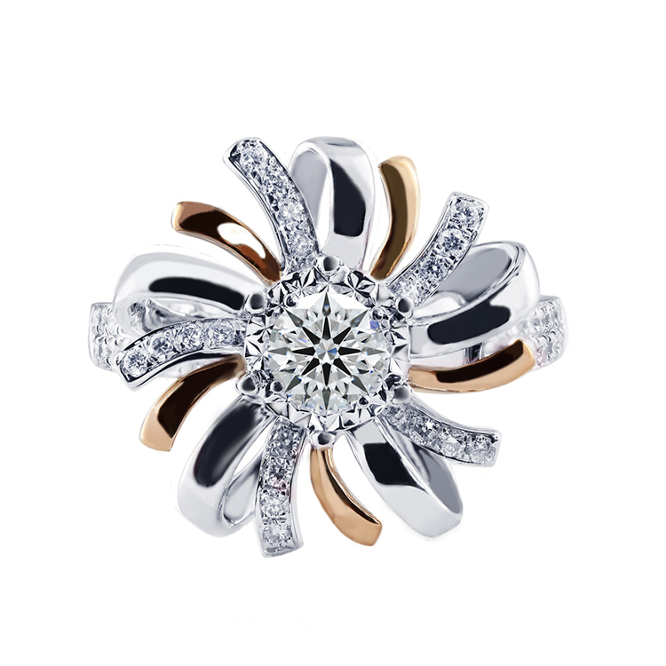 30分煙花鑽石戒指